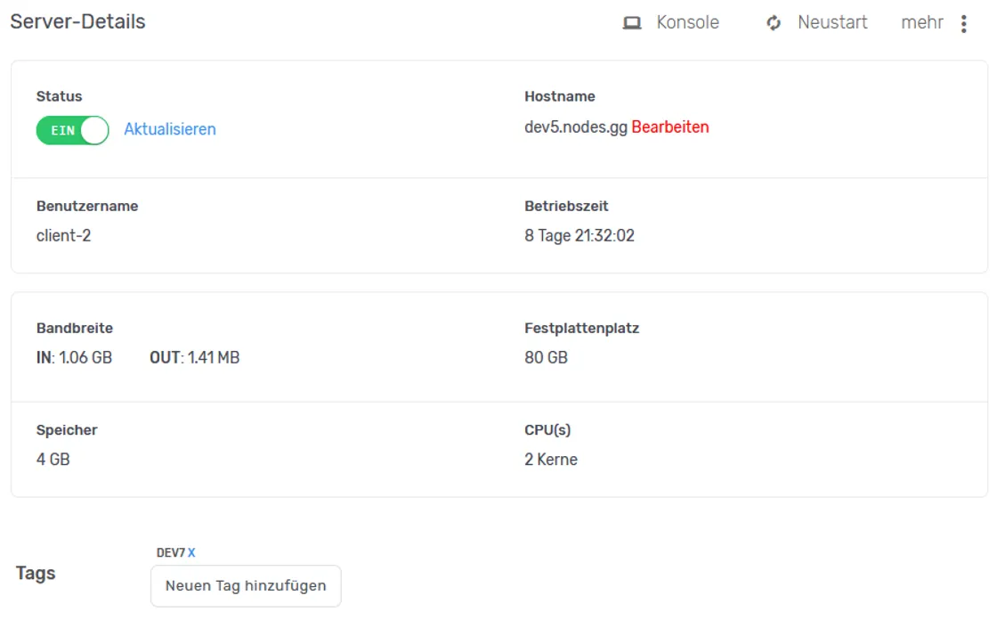 ... ist das perfekte Tool für Ihre Server!