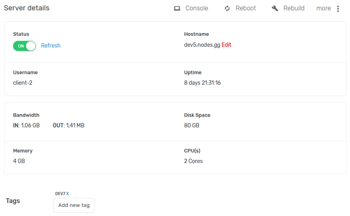 ... is the perfect tool for your servers!
